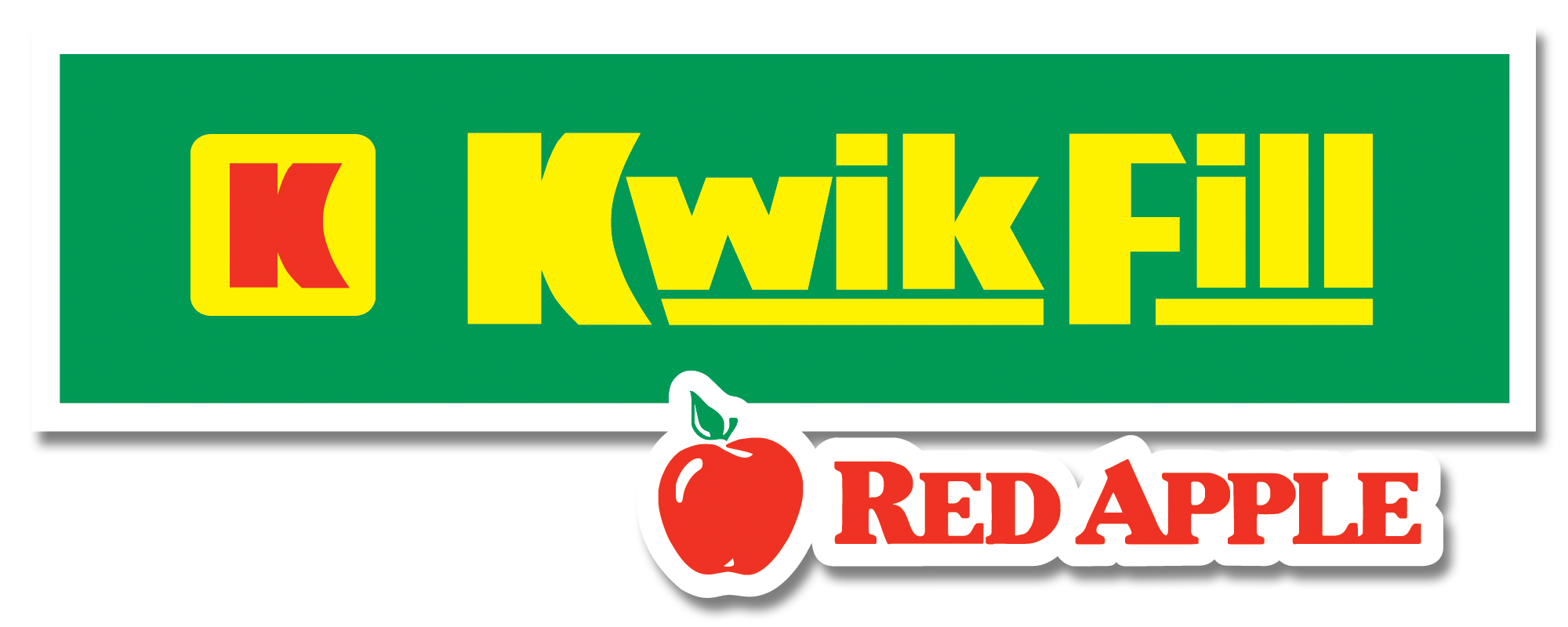 Kwik Fill Red Apple Logo