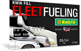 Our fleet fueling card