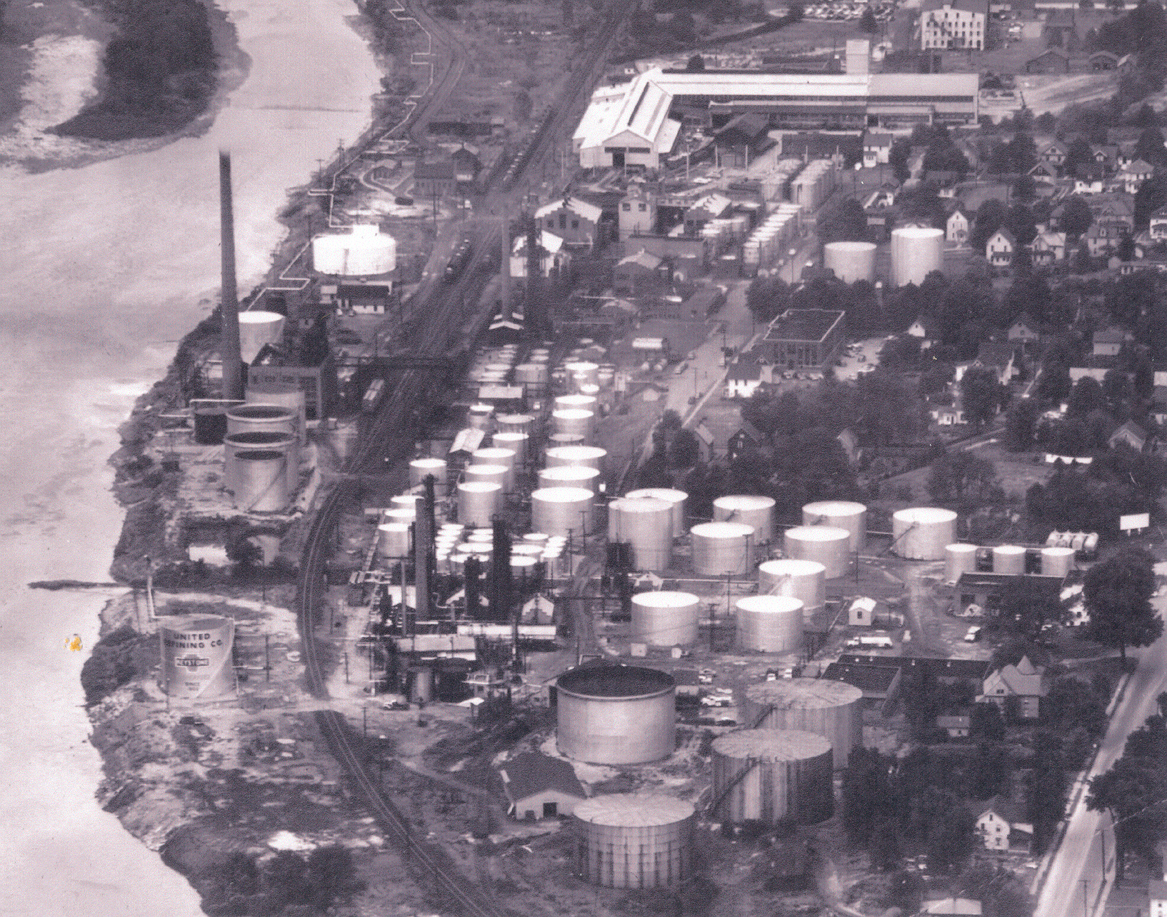 United Refining Company Aerial Image